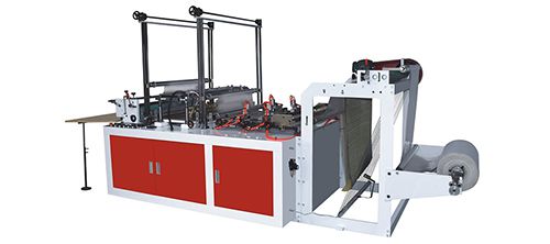 Máquina para hacer bolsas de ropa