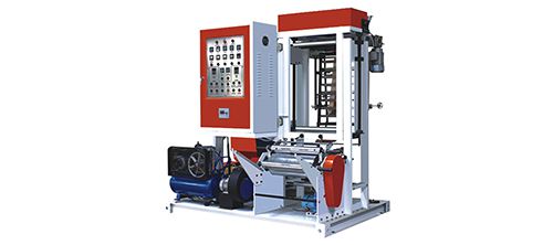 Mini extrusora de película soplada