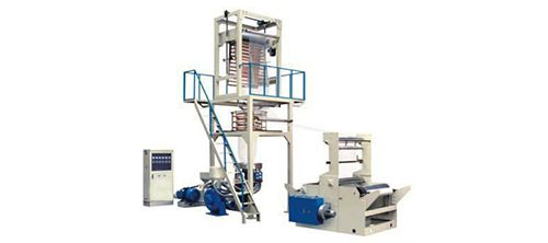 Extrusora de película soplada de alta velocidad (con doble rebobinadora)