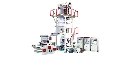 Extrusora de película soplada de 3 capas