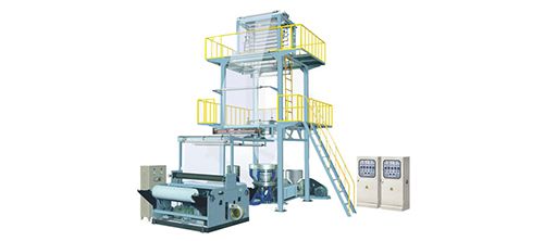Extrusora de película soplada de 2 capas