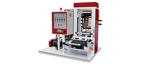 Mini extrusora de película soplada