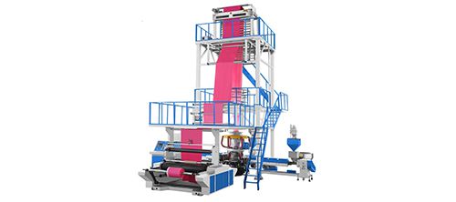 Extrusora de película soplada de 3 capas