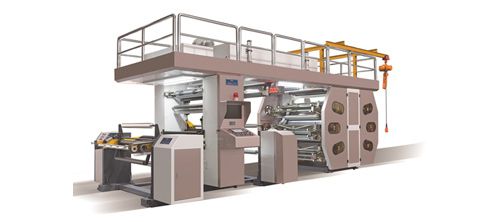 Impresora flexográfica de 6 colores